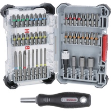 【2607017733】ボッシュ ドライバービット+ハンドドライバーセット 44pcs