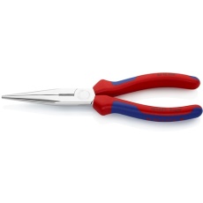 【2615-200SB】KNIPEX ロングラジオペンチ コンフォートハンドル クロムメッキ(SB展示販売パッケージ仕様)