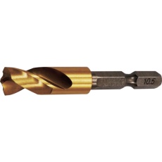 【26254】RELIEF 六角軸ショートドリル 10.5mm