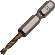 【26844】RELIEF 2本組 六角軸ショートドリル 3.2mm