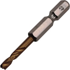 【26846】RELIEF 2本組 六角軸ショートドリル 4.0mm