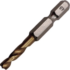 【26848】RELIEF 2本組 六角軸ショートドリル 4.8mm