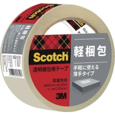 【309SN】3M 透明梱包用テープ309SN 48mmX50m 軽量物梱包用