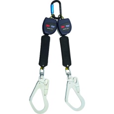 【3101742】3M DBI-サラ Nano-Lok 巻取り式ランヤード ツイン 3101742 タイプ1