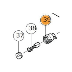 【313777】HiKOKI ディスクグラインダ用部品 ブラシホルダ G10ST