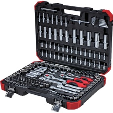 【3300058】GEDORE ソケットレンチ・ビットセット 差込角1/2・3/8・1/4 172点