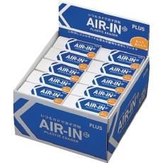 【36915】PLUS 消しゴム 36915)エアイン60 非フタル酸 40個パック ERー060ANー40BX