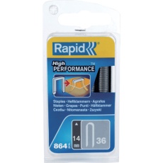 【40109627】Rapid タッカー用ケーブルステープル 36型 足長14mm(864本入)