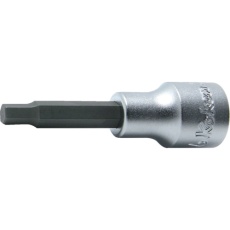【4010M.75-7】Ko-ken ヘックスビットソケット 対辺7 差込角12.7 全長75