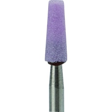 【41013】ナカニシ ミニチュア軸付砥石 10本入 テーパー型 φ2.5×6×軸φ1.6 WA #140