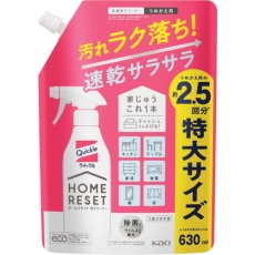 【411426】Kao クイックル ホームリセット 泡クリーナー つめかえ用 630ml