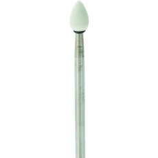 【42065】ナカニシ 軸付砥石 10本入 雫型 φ4×7×軸φ2.34 WA #500