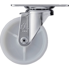 【420E-N85】ハンマー 旋回式ナイロン車輪 85mm