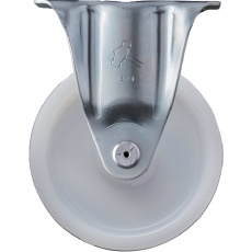 【420SR-N150】ハンマー 固定式ナイロン車輪 150mm