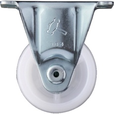 【420SR-N50】ハンマー 固定式ナイロン車輪 50mm