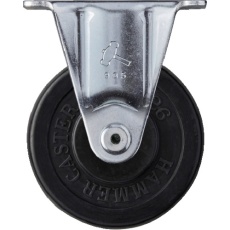 【420SR-R65】ハンマー 固定式ゴム車輪 65mm