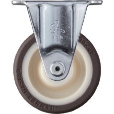 【420SR-UB65】ハンマー 固定式ウレタン車輪(ローラーベアリング)65mm