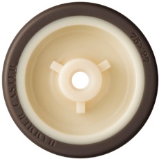 【439G-UR75】ハンマー G型ウレタン車輪 75mm