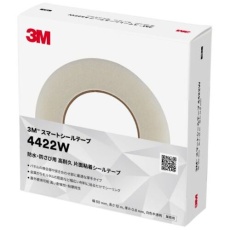 【4422W-50X12-R】3M スマートシールテープ 4422 50mmX12m 白 R