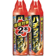 【451634】フマキラー ハチ・アブダブルジェット450ml 2本パック N
