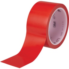 【471-RED-50X18-R】3M 高機能ラインテープ 471 赤 50mmX18.2m R