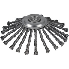 【47A25101】LESSMANN 刈払機専用ブラシ(軽量型) φ175 スチール 線径0.5