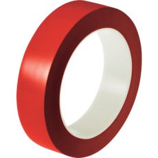 【483-RED-25X32-1P】3M ポリエチレンフィルムテープ 483 赤 25.4mmX32.9m