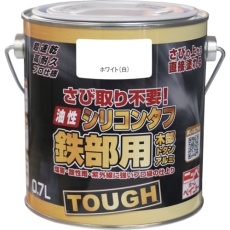 【4976124217920】ニッぺ 油性シリコンタフ 0.7L ホワイト HYS101-0.7