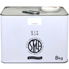 【4976124887802】ニッぺ DIYペンキ マットフィニッシュ スノウホワイト 8kg