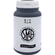 【4976124889196】ニッぺ 水性つや消し塗料DIYペンキ 500ML ランプブラック HUM308-500