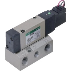 【4KB310-08-DC24V】CKD 電磁弁 パイロット式5ポート弁セレックスバルブ 4Kシリーズ 6.3C Rc1/4 DC24V