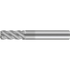 【4RFSM160-320-16】京セラ ラフィングエンドミル ニック切れ刃 ミディアム 4/6RFSM 刃径16mm 刃長32mm 全長92mm シャンク径16mm