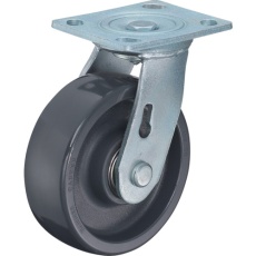 【500BPS-HBN150】ハンマー 特殊樹脂車輪 自在 150mm