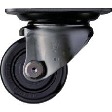 【540H-NRB65】ハンマー 低床重荷重用旋回式ナイロン車輪(ボールベアリング)65mm