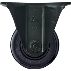 【540HR-NRB75】ハンマー 低床重荷重用固定式ナイロン車輪(ボールベアリング)75mm