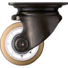 【540S-BAU65】ハンマー 低床重荷重用旋回式ウレタン車輪(アルミホイール・ボールベアリング)65mm