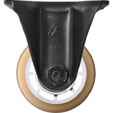 【540SR-BAU65】ハンマー 低床重荷重用固定式ウレタン車輪(アルミホイール・ラジアルボールベアリング)65mm
