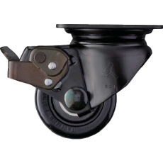【545S-NRB65】ハンマー 低床重荷重用旋回式ナイロン車輪(ボールベアリング)65mm SP付