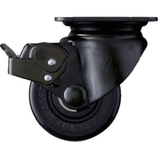 【545S-NRB75】ハンマー 低床重荷重用旋回式ナイロン車輪(ボールベアリング)75mm SP付