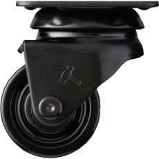 【550P-NRB50】ハンマー 低床中荷重用旋回式ナイロン車輪(ローラーベアリング)50mm