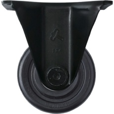 【560SR-NRB75】ハンマー 低床超重荷重用固定式ナイロン車輪(ラジアルボールベアリング)75mm