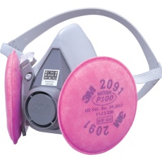 【6000/2091-RL3L】3M 取替式防じんマスク(RL3国家検定合格品) 6000/2091-RL3 Lサイズ