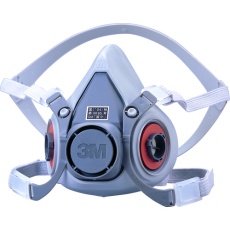【6000S】3M 防毒マスク半面形面体 6000 Sサイズ