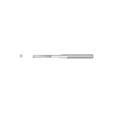 【62833】ナカニシ 電着ダイヤモンドヤスリ 角型 2×2×15×軸φ3 #400
