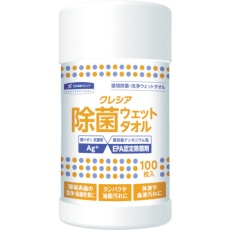 【64140】クレシア 除菌 ウェットタオル 本体 100枚
