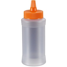 【6481300】EBM ドレッシングボトル ネジキャップ式 HPP-470 470ml オレンジ