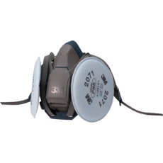【6500QL/2071-RL2L】3M 取替式防じんマスク 6500QL/2071-RL2 Lサイズ