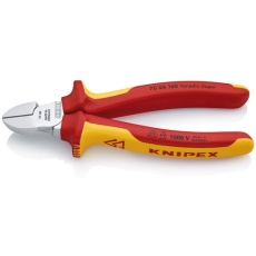 【7006-160SB】KNIPEX 絶縁1000V電工ニッパー 160mm(SB店頭展示パッケージ仕様)
