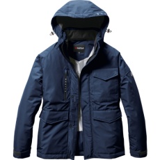【7620-3-L】BURTLE 防水防寒ジャケット 7620-3-Lネイビー