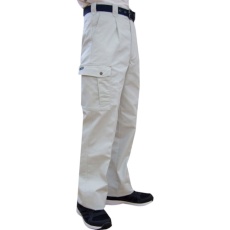 【7661SG85】TEAGLES 綿混カーゴパンツ シルバーグレー 85cm